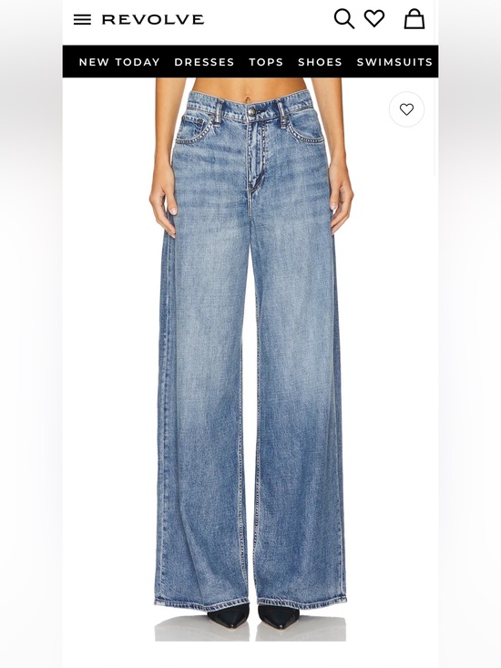 rag & bone Denim - Rag & Bone Featherweight Wide-Leg Jeans - Size 29